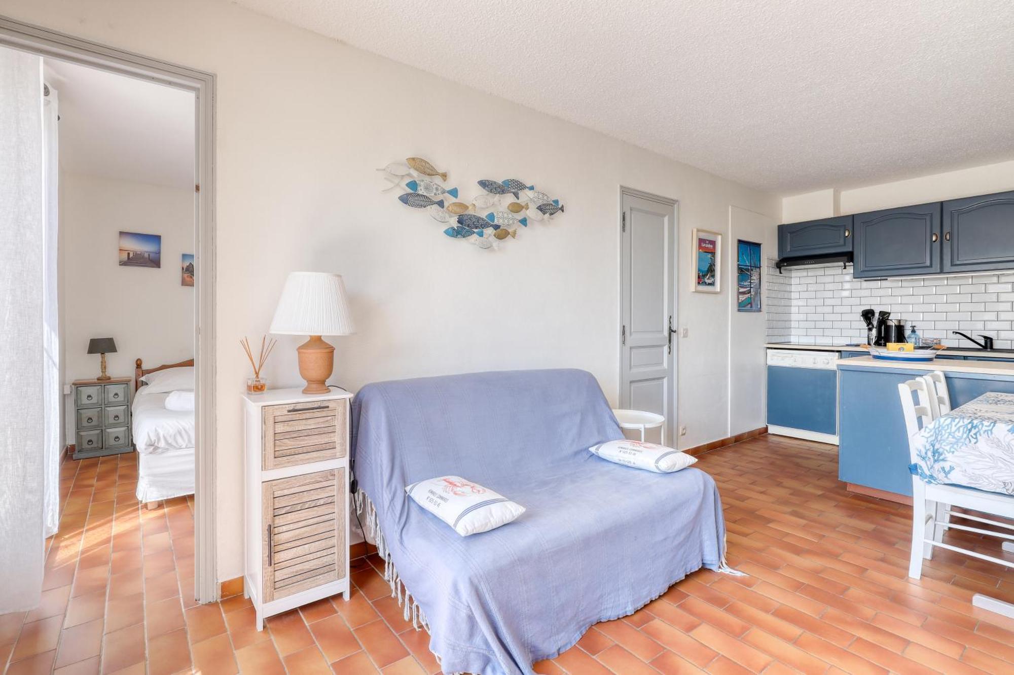 Exceptional View In Saint-Clair For 4 People Lejlighed Le Lavandou Eksteriør billede
